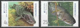 Romania 2024 - Europa Cept - Underwater Fauna And Flora A Set Of Two Postage Stamps MNH - Ungebraucht