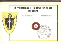 71838868 Muenchen Internationale Handwerksmesse Sondermarken Sonderstempel Allac - München