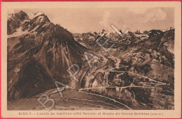 Lacets Du Galibier (73) - Roche Du Grand Galibier (Circulé En 1937) - Autres & Non Classés
