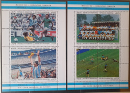 ARGENTINE ARGENTINA 1986 MNH** MARADONA  FOOTBALL FUSSBALL SOCCER CALCIO VOETBAL FUTBOL FUTEBOL FOOT FOTBAL Gardien - Neufs