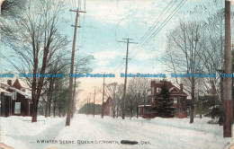 R672309 Ont. A Winter Scene. Queen St. North. 1920 - Monde