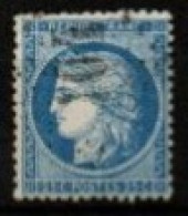 FRANCE    -   1871 .   Y&T N° 60A Oblitéré  GC   .Cérès - 1871-1875 Cérès