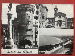 Cartolina - Saluti Da Vasto ( Chieti ) - Vedute Diverse - 1970 - Chieti