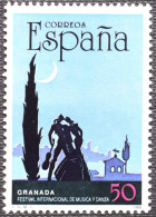 España Spain 1988 Festival Música Y Danza De Granada Mi 2832  Yv 2567  Edi 2952  Nuevo New MNH ** - Unused Stamps