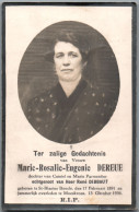 Bidprentje St-Blasius-Boekel - Dereue Marie Rosalie Eugenie (1891-1936) - Andachtsbilder