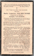 Bidprentje St-Brixius-Rode - Van Den Eynde Maria Ludovica (1878-1932) - Devotion Images