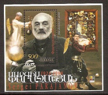 ARMENIA 1999●75th Anniversary Of S. Parajanov●Artist●with IBRA Nurnberg Emblem / Mi Bl9I MNH - Armenien