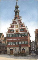 71838508 Esslingen Neckar Altes Rathaus Giebel Brunnen Kunstkarte Nr. 651  Berkh - Esslingen