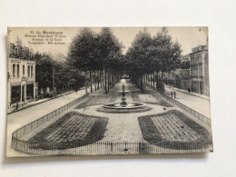 Carte Postale Ancienne 35 Bis Montluçon Avenue Président Wilson - Avenue De La Gare - Montlucon