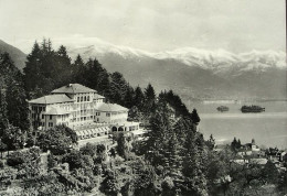 BRISSAGO Flugaufnahme Hotel Brenscino - Brissago