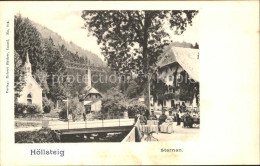 71838371 Hoellsteig Kapelle Gasthof Zum Sternen Eisenbahnbruecke Schwarzwald Hoe - Hinterzarten