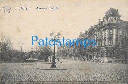 229922 BELGIUM LIEGE AVENUE ROGIER POSTAL POSTCARD - Autres & Non Classés