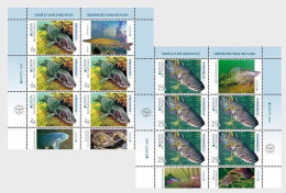 Romania 2024 - Europa CEPT - Underwater Fauna And Flora Two M/S MNH - Unused Stamps