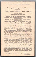 Bidprentje St-Eloois-Winkel - Vermote Aime Antoine Joseph (1852-1929) - Andachtsbilder