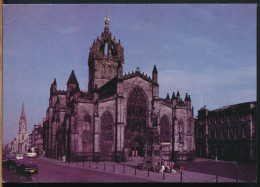 °°° 31201 - SCOTLAND - EDINBURGH - ST. GILES CATHEDRAL - 1985 With Stamps °°° - Midlothian/ Edinburgh