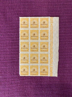 Deutsches Reich - 1923 - Michel Nr. 327 B Bogenteil Rand - Postfrisch - 50 Euro - Unused Stamps