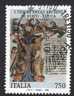 Italia 1996; Archivi Di Stato - Lucca, Usato - 1991-00: Oblitérés