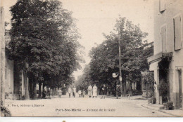 Port-Sainte-Marie Animée Avenue De La Gare - Autres & Non Classés