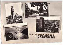 1954 CREMONA 8 -  SALUTI DA - Cremona
