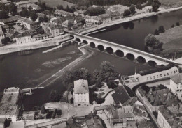 GRAY VUE  AERIENNE LE PONT SUR LA SAONE L USINE ELECTRIQUE ET LE BARRAGE - Gray