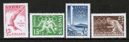 1951-2 Summer Olympics In Helsinki 1952, MNH. - Ongebruikt