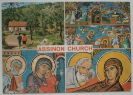 Nikitari / Νικητάρι - Mehrbildkarte "Assinon Church", Panagia Tis Asinou / Παναγία της Ασίνου - Cyprus