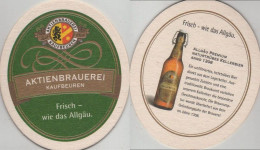 5004423 Bierdeckel Oval - Aktien-Brauerei, Kaufbeuren - Sous-bocks