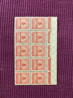 Deutsches Reich - 1923 - Michel Nr. 317 A P OR Bogenteil Rand - Postfrisch - Unused Stamps
