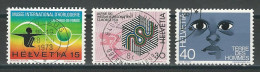 SBK 545-47, Mi 1000-02  O - Gebraucht