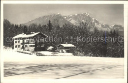 71837961 Schoenau Berchtesgaden Haus Koeppeleck Mit Untersberg Berchtesgaden - Berchtesgaden