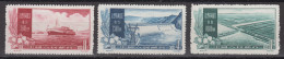 PR CHINA 1957 - The 40th Anniversary Of Russian Revolution Short Set MH* - Neufs