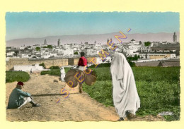 Maroc : MEKNES / VUE GENERALE DE LA VILLE (animée) CPSM (voir Scan Recto/verso) - Meknes