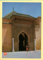 Maroc : MEKNES – Porte Palais Royal (voir Scan Recto/verso) - Meknes