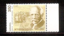 ARMENIA 2011●Polar Explorer●Fridtjof Nansen●Refugees●Nobel Prize /Mi 757 MNH - Arménie