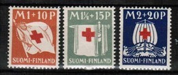 1930 Finland Red Cross Complete Set MNH. - Neufs