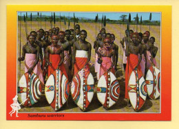 KENYA : Samburu Warriors (animée) (format 17 X 12 Cm)  (voir Scan Recto/verso) - Kenya