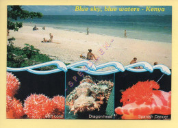 KENYA : Blue Sky, Blue Waters. Kenya. Multivues (vie Aquatique) (animée) (format 17 X 12 Cm)  (voir Scan Recto/verso) - Kenia
