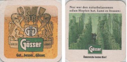 5002449 Bierdeckel Quadratisch - Gösser - Österreichs Bestes - Beer Mats