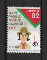 Japan 2015 World Scouts Jamboree Y.T. 7095 (0) - Used Stamps