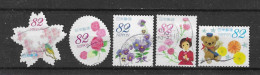 Japan 2015 Spring Greetings Y.T. 6909/6913 (0) - Used Stamps
