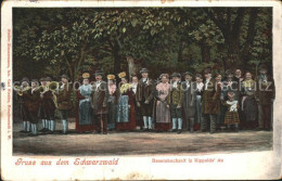 71837767 Bad Rippoldsau Schwarzwald Bauernhochzeit Gruppenfoto Bad Rippoldsau - Other & Unclassified