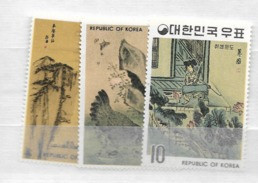 1970 MNH Korea Mi 747-49 Postfris** - Corée Du Sud