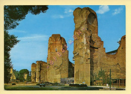 Italie : ROMA : Terme Di Caracalla. Resti Dei Pilastri Del Calidarium Visti Dal Giardino (voir Scan Recto/verso) - Autres Monuments, édifices