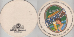 5003407 Bierdeckel Rund - Aktien-Brauerei, Kaufbeuren - Beer Mats