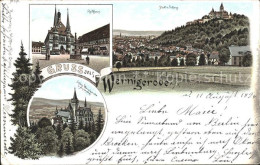 71837680 Wernigerode Harz Rathaus Stadt Und Schloss Wernigerode Wernigerode - Wernigerode