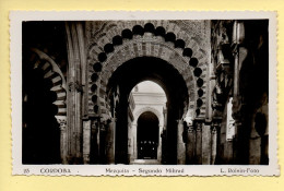 Espagne : CORDOBA – Mezquita – Segundo Mihrad (voir Scan Recto/verso) - Córdoba
