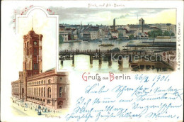 71837668 Berlin Blick Aufs Alte Berlin Rathhaus Berlin - Other & Unclassified