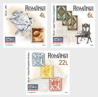 Romania 2024 - Specialized World Stamp Exhibition EFIRO 2024 A Set Of Three Postage Stamps MNH - Ongebruikt