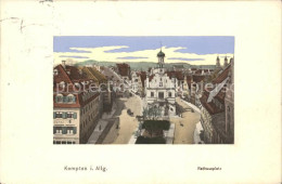 71837653 Kempten Allgaeu Rathausplatz Kempten - Kempten