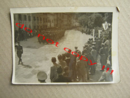 Slovenia / Vipava - Military Parade On Victory Day - Officers, Soldiers ( 15. 05. 1952. ) Real Photo - Slovenië